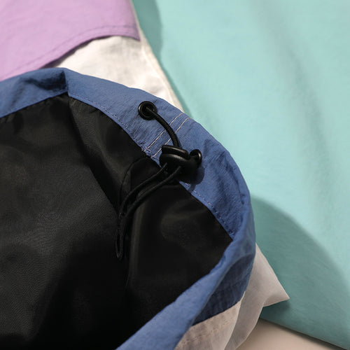 Comfy Anorak Jacket Mix Gray