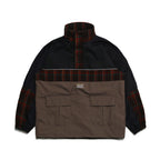 Rtr Anorak Jacket Check Black