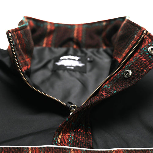 Rtr Anorak Jacket Check Black