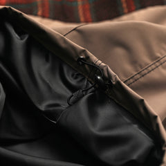 Rtr Anorak Jacket Check Black