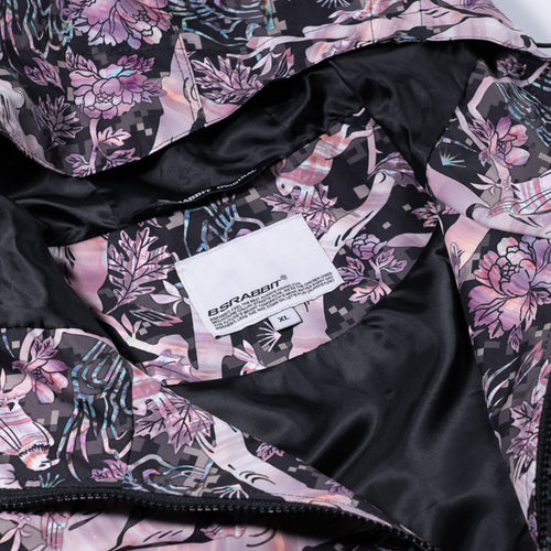 Bsrb Kr Jagae Art Hooded Jacket Purple