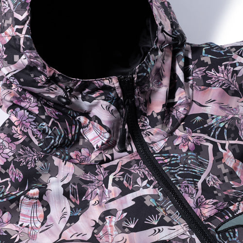 Bsrb Kr Jagae Art Hooded Jacket Purple