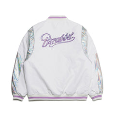 Logo Stadium Jacket White