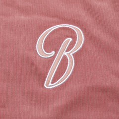 Logo Stadium Jacket Corduroy Pink