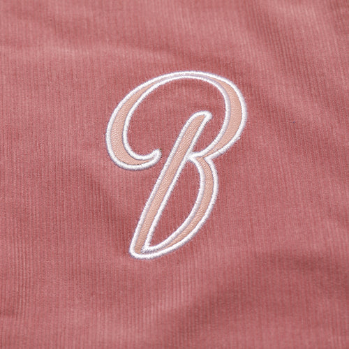 Logo Stadium Jacket Corduroy Pink