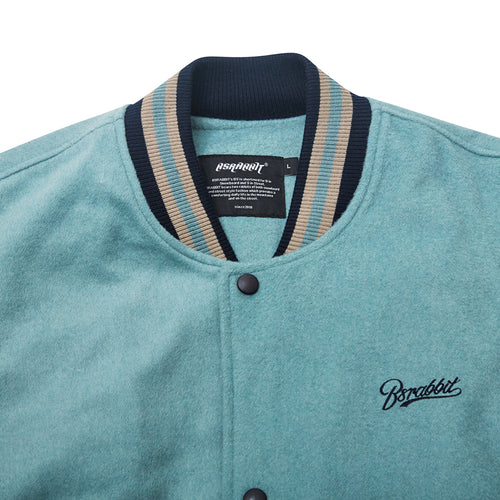 Logo Stadium Jacket Mint