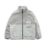 Awf Half Fleece Jacket Snowgray