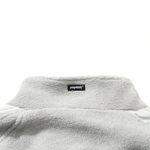 Awf Half Fleece Jacket Snowgray