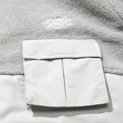 Awf Half Fleece Jacket Snowgray