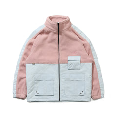 Awf Half Fleece Jacket Pink
