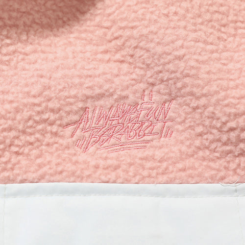 Awf Half Fleece Jacket Pink