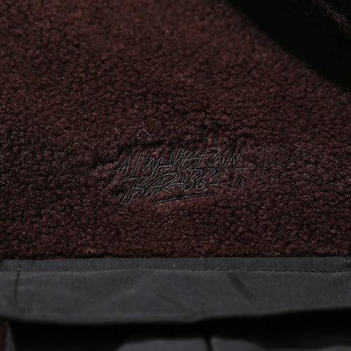 Awf Half Fleece Jacket Black