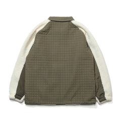 Ryc Fleece Jacket Cream / Khaki