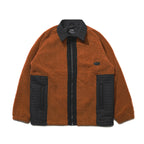 Ryc Fleece Jacket Brown / Black