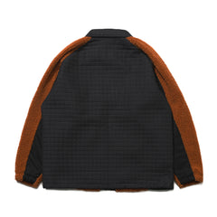 Ryc Fleece Jacket Brown / Black