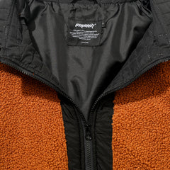 Ryc Fleece Jacket Brown / Black