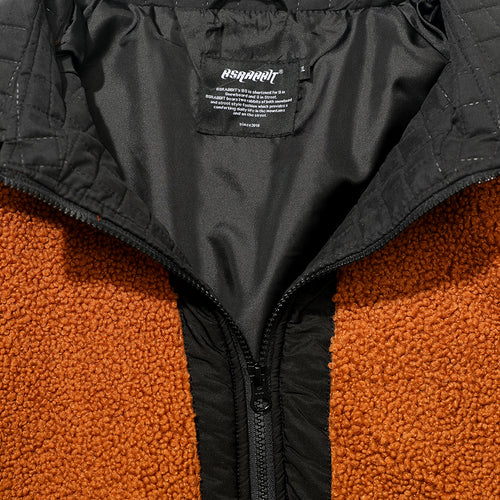 Ryc Fleece Jacket Brown / Black