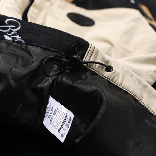 Royal Fleece Hooded Jacket Bear Rabbit Black