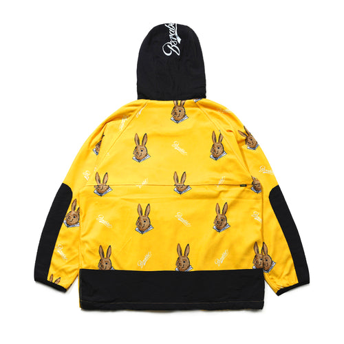 Royal Fleece Hooded Jacket Bear Rabbit Yellow