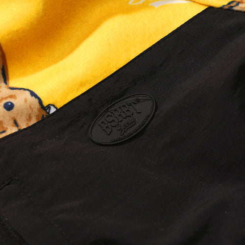 Royal Fleece Hooded Jacket Bear Rabbit Yellow