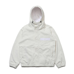 Br Corduroy Hooded Jacket White