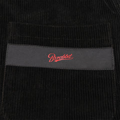 Br Corduroy Hooded Jacket Black