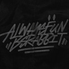 Br Corduroy Hooded Jacket Black