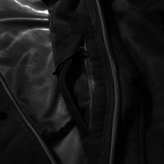 Br Corduroy Hooded Jacket Black