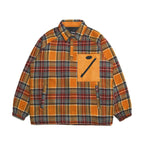 Better Than Check Anorak Shirt Mustard Check
