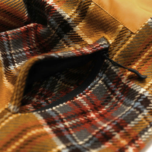 Better Than Check Anorak Shirt Mustard Check