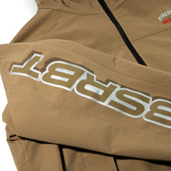 Light Active Hooded Jacket Dark Beige
