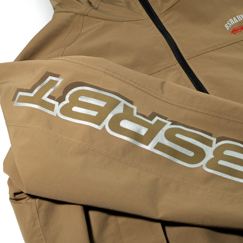 Light Active Hooded Jacket Dark Beige