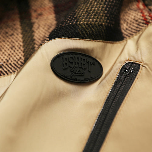 Better Than Check Anorak Shirt Khaki / Beige Check