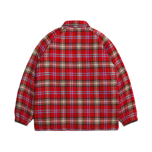 Better Than Check Anorak Shirt Pink / Beige Check