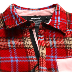 Better Than Check Anorak Shirt Pink / Beige Check