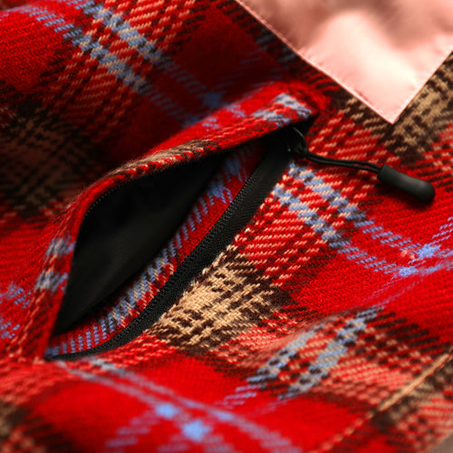 Better Than Check Anorak Shirt Pink / Beige Check