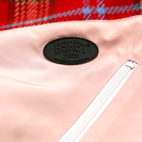 Better Than Check Anorak Shirt Pink / Beige Check