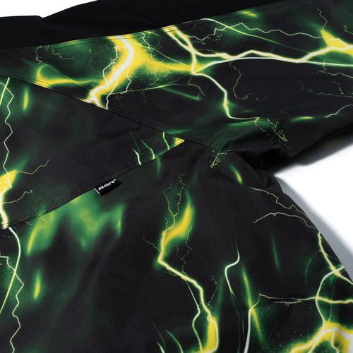 Artistic Hooded Jacket Thunder Green