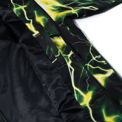 Artistic Hooded Jacket Thunder Green