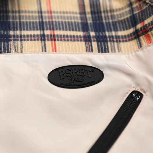 Better Than Check Anorak Shirt Beige / Ivory Check