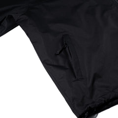 Light Weight Reflective Line Hooded Jacket Black