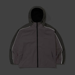 Light Weight Reflective Line Hooded Jacket Baby Pink