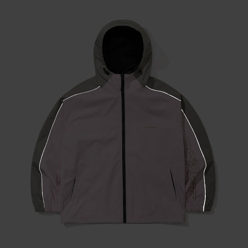 Light Weight Reflective Line Hooded Jacket Baby Pink