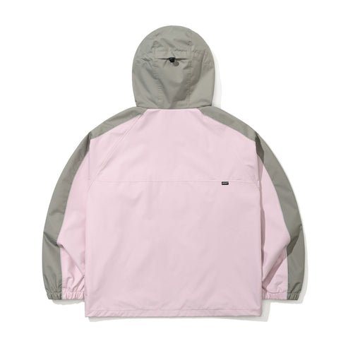 Light Weight Reflective Line Hooded Jacket Baby Pink
