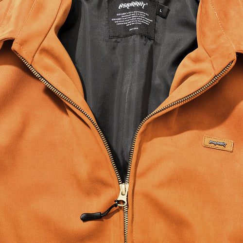 High Suede Jacket Caramel