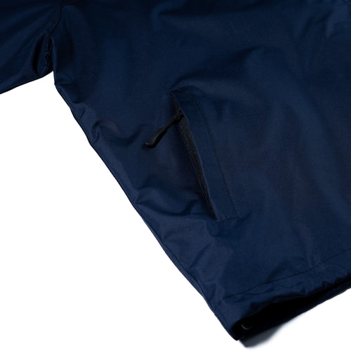 Light Weight Reflective Line Hooded Jacket Navy