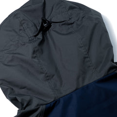 Light Weight Reflective Line Hooded Jacket Navy
