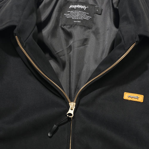 High Suede Jacket Black