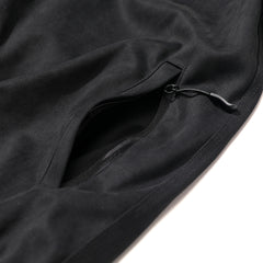 High Suede Jacket Black