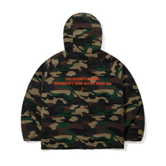 Always On Hoodie Jacket Woodland Camo